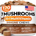 Mushroom Chews Supplement   Multivitamin for Dogs Vitamins Health