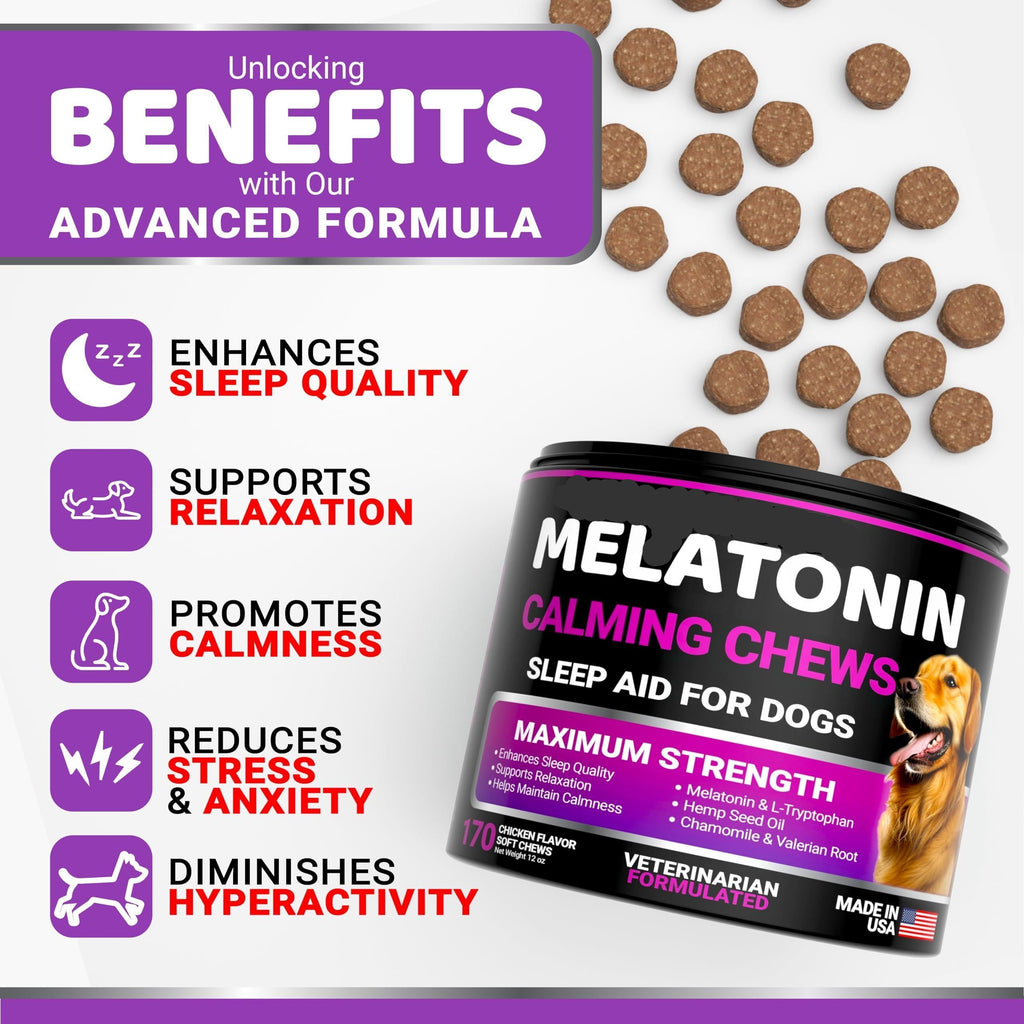 Melatonin Calming Chews for Dogs