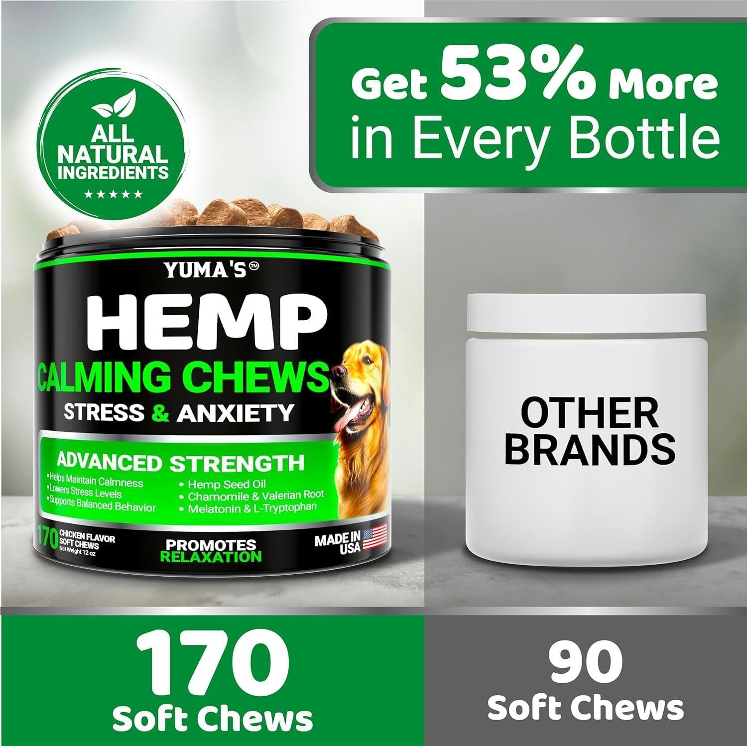 Hemp Calming Dog Chews