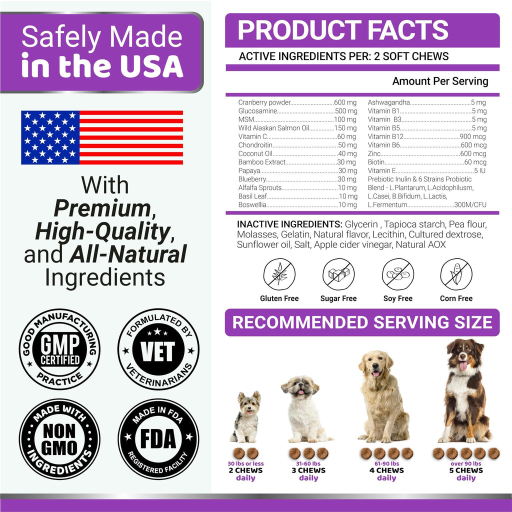Multivitamin Chews with Glucosamine Dog