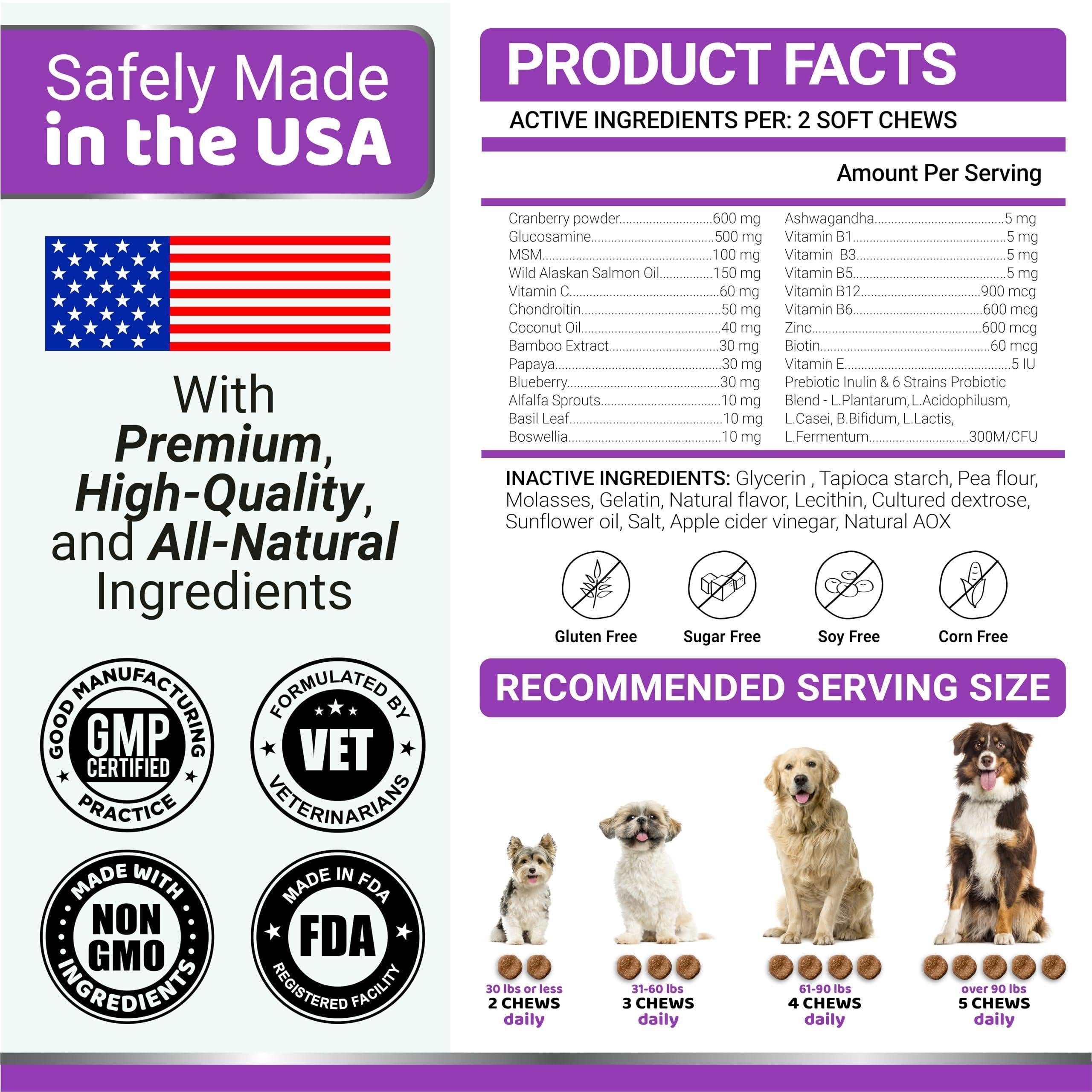 Multivitamin Chews with Glucosamine Dog
