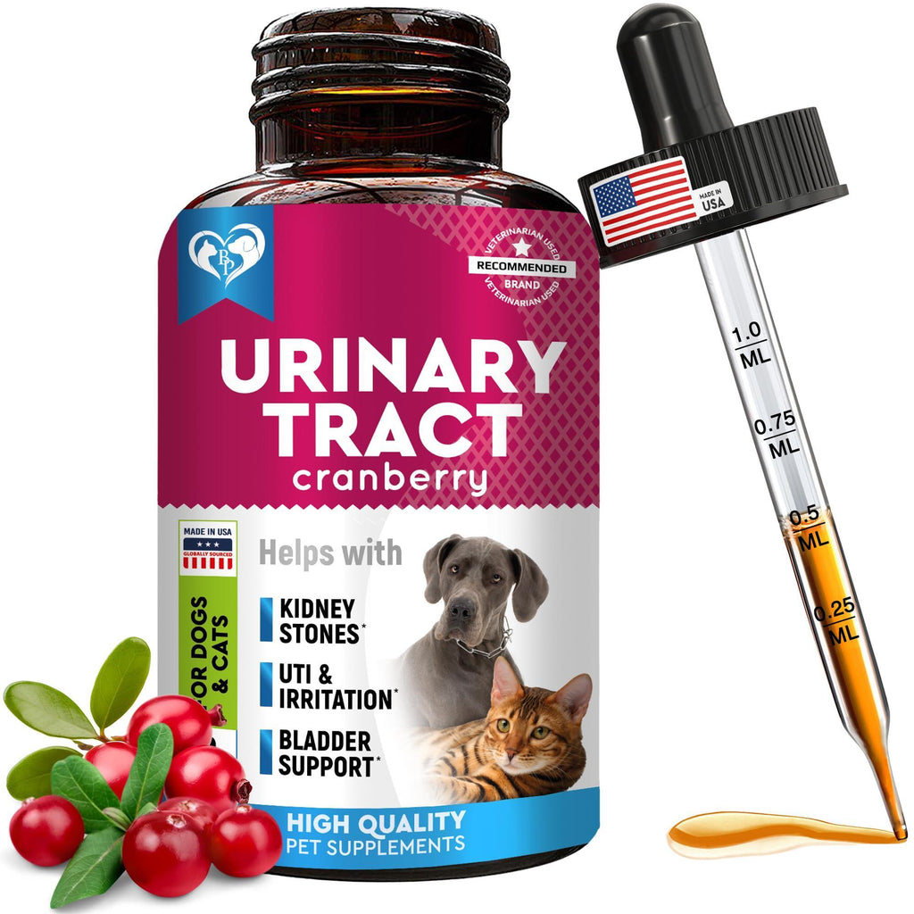 Natural Cranberry UTI Drops for Pets