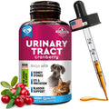 Cat & Dog Urinary Tract Infection Treatment & Natural UTI Medicine Cranberry Kidney Bladder Support Supplement   Best Prevention Incontinence Bladder Stones   Pet Renal Health & UTI Care Drops