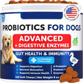 Probiotics for Dogs   Support Gut Health Itchy Skin Allergies Immunity Yeast Balance   Dog Probiotics and Digestive Enzymes with Prebiotics   Reduce Diarrhea Gas   120 Probiotic Chews for Dogs