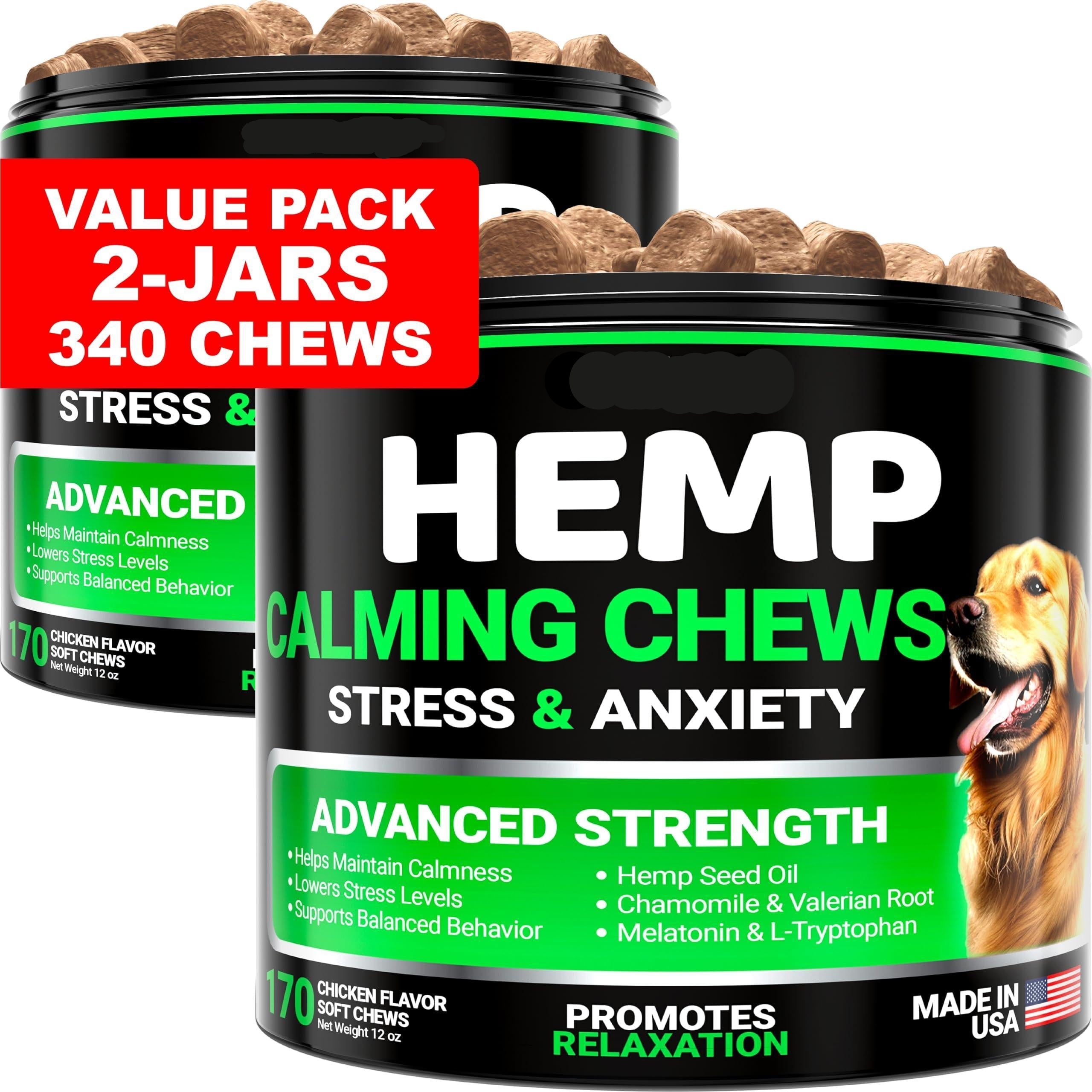 Hemp Calming Dog Chews