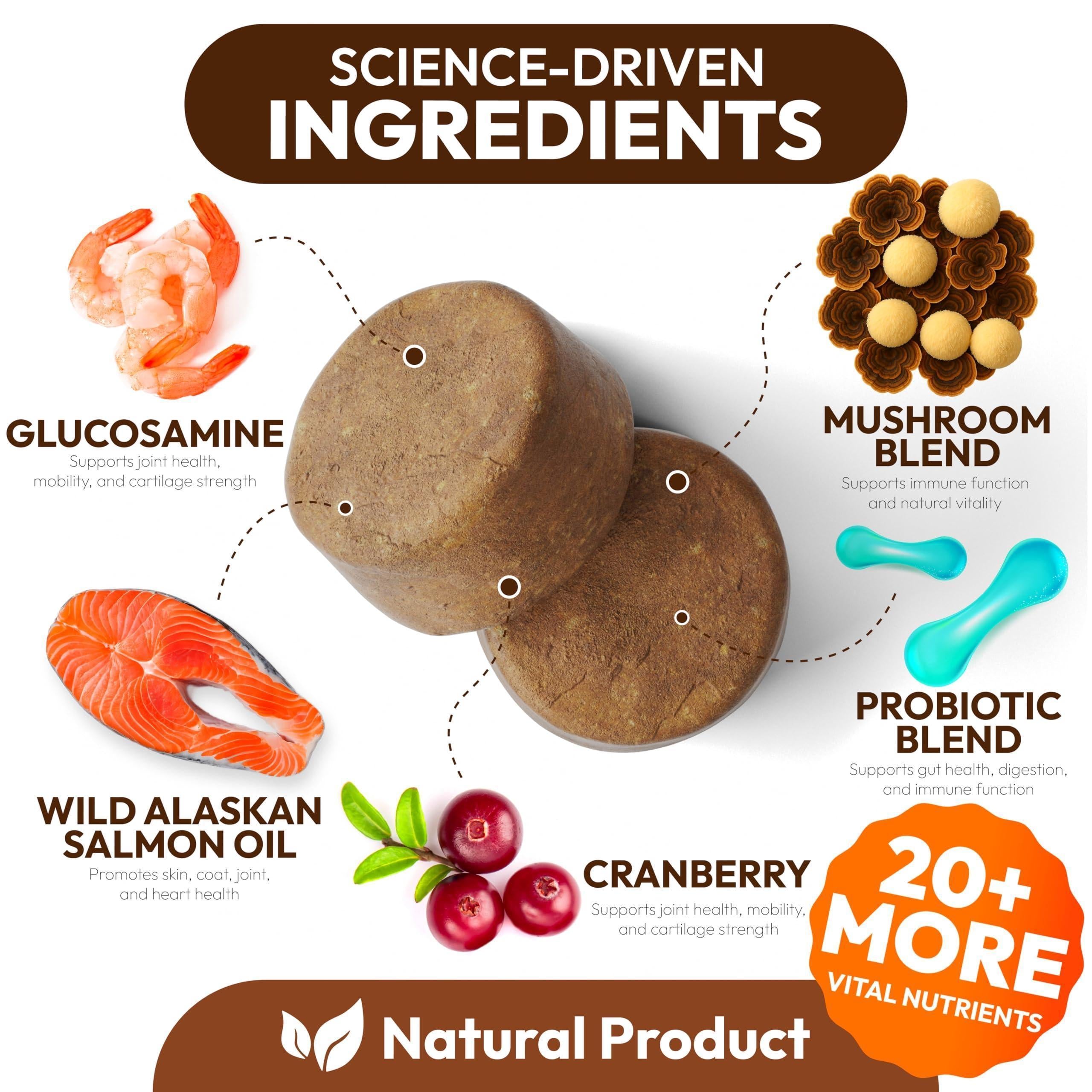 Mushroom Chews Supplement for Dogs